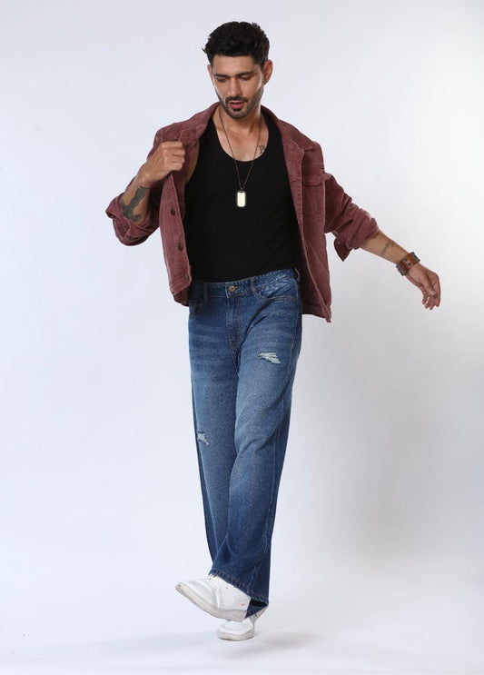 Denim Pant Forest Wash Light Blue