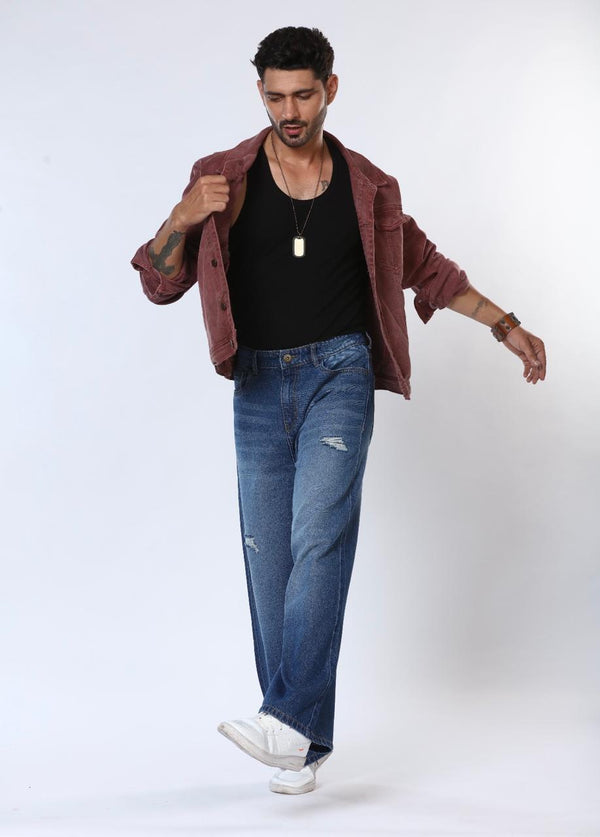 Denim Pant Forest Wash Light Blue