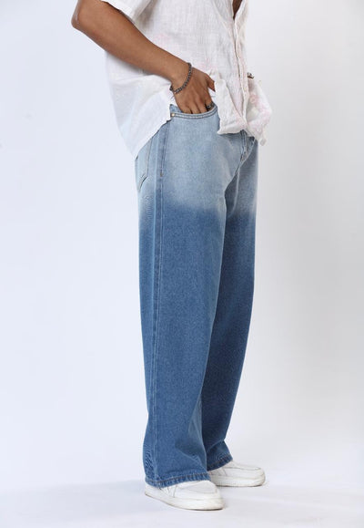 Denim Pant Omere Wash Ltd Blue
