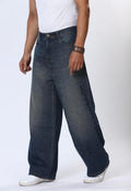 Denim Pant Rinse Wash Dark Blue - Image 3