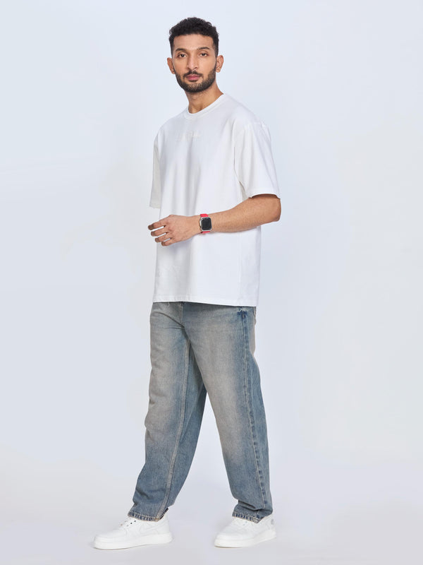 Denim Pant Monkey Wash Dark Blue