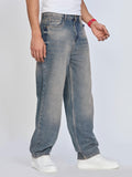 Denim Pant Monkey Wash Dark Blue - Image 2