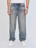 Denim Pant Monkey Wash Dark Blue - Image 3