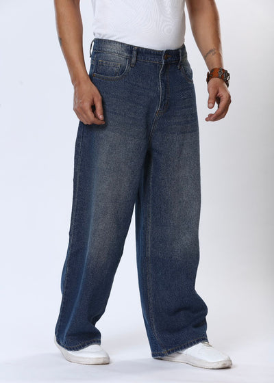 Denim Pant Rouget Wash Dark Blue